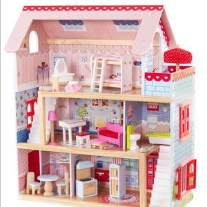Kidkraft Chelsea Doll Cottage with Furniture